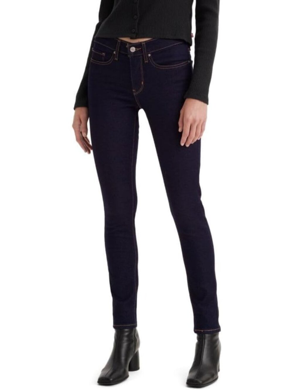Women's Shaping Skinny Jeans - Flattering Fit, Stretchy Fabric, Versatile Style